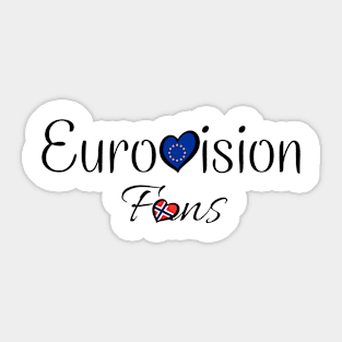 Eurovisión Fans Noruega. Sticker